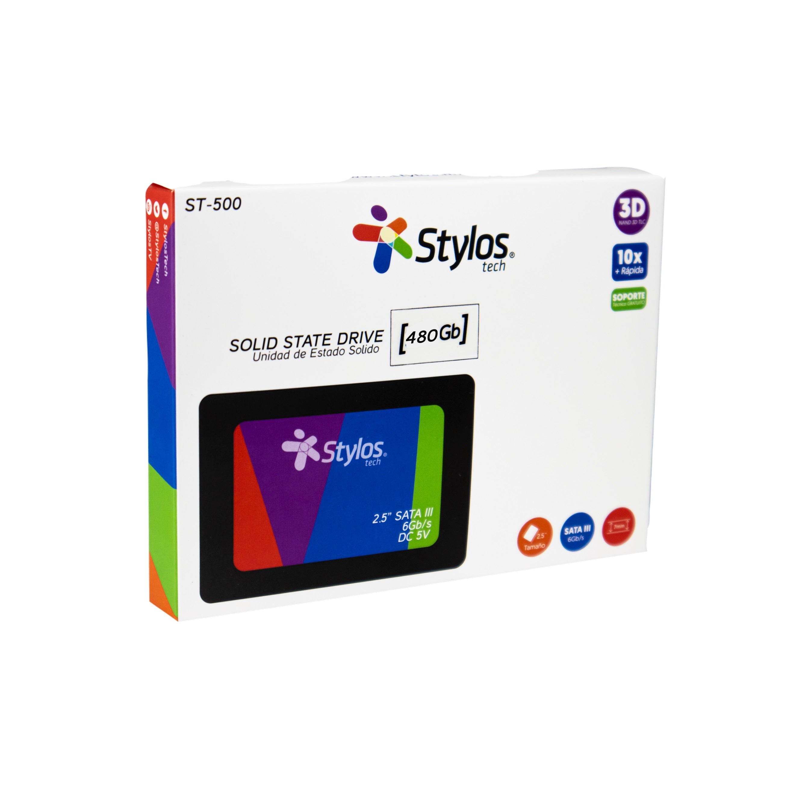 Memoria SSD 480GB Stylos. STMSSD3B - Memoria SSD 480GB Stylos. STMSSD3B -
